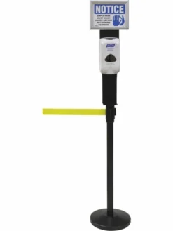 Zenith Safety Sign & Dispenser Holder For Crowd Control Post Safety Supplies 7 Zenith Safety Sign & Dispenser Holder For Crowd Control Post Safety Supplies