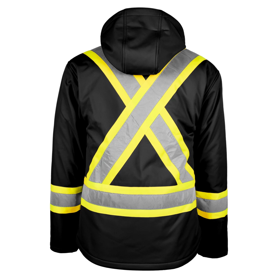 Terra Heated Hi-Vis Softshell Jacket | S-3XL 4 Terra Heated Hi-Vis Softshell Jacket | S-3XL