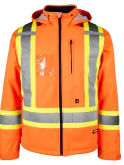 Terra Heated Hi-Vis Softshell Jacket | S-3XL 11 Terra Heated Hi-Vis Softshell Jacket | S-3XL