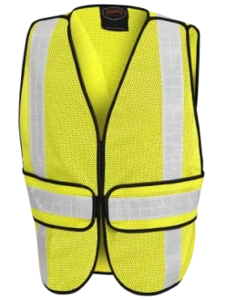 Pioneer Basic Hi-Viz All-Purpose Tearaway Vest | One Size Fits All Hi-Vis Work Wear