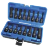 Jet 1/2" Dr. Impact Hex Bit Set - SAE/Metric - 16 Piece