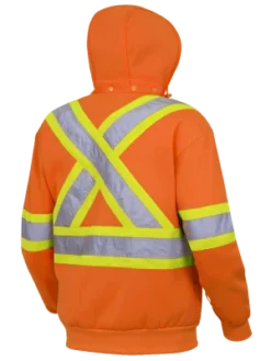 Pioneer Heavyweight Polyester Fleece Safety Hoodie | S-4XL Hi-Vis Work Wear 27 Pioneer Heavyweight Polyester Fleece Safety Hoodie | S-4XL Hi-Vis Work Wear