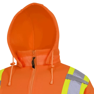 Pioneer Heavyweight Polyester Fleece Safety Hoodie | S-4XL Hi-Vis Work Wear 12 Pioneer Heavyweight Polyester Fleece Safety Hoodie | S-4XL Hi-Vis Work Wear