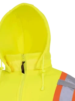 Pioneer Heavyweight Polyester Fleece Safety Hoodie | S-4XL Hi-Vis Work Wear 35 Pioneer Heavyweight Polyester Fleece Safety Hoodie | S-4XL Hi-Vis Work Wear