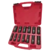 ITC 1/2" Dr. Deep Impact Socket Set - SAE - 6 Point - 13 Piece Power Tool Accessories