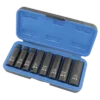 Jet 3/8" Dr. Deep Impact Socket Set - SAE Deep - 6 Point - 8 Piece 2 Jet 3/8" Dr. Deep Impact Socket Set - SAE Deep - 6 Point - 8 Piece