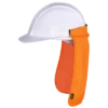 Personal Protective Equipment Pioneer Hard Hat Solid Poly Sun Shade | Orange 1 Personal Protective Equipment Pioneer Hard Hat Solid Poly Sun Shade | Orange