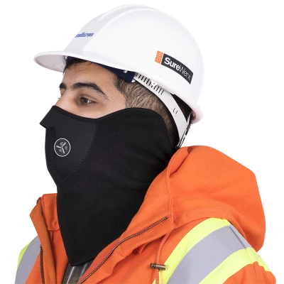 Pioneer Premium Fleece Facemask W/ Filtered Neoprene Mouthpiece System 3 Pioneer Premium Fleece Facemask W/ Filtered Neoprene Mouthpiece System