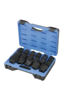 Power Tool Accessories Jet 3/4" Dr. Impact Socket Set - Metric - 6 Point - 17 Piece