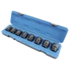 Jet 3/4" Dr. Impact Socket Set - SAE - 6 Point - 8 Piece