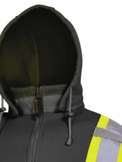 Pioneer Heavyweight Polyester Fleece Safety Hoodie | S-4XL Hi-Vis Work Wear 24 Pioneer Heavyweight Polyester Fleece Safety Hoodie | S-4XL Hi-Vis Work Wear