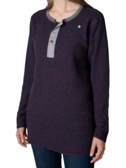 Stanfields Stanfield's 1315W Women's Heritage Heavy Weight Wool Henley | Sizes S - 2XL Work Wear