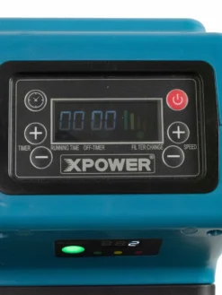 Xpower Canada XPOWER X-2700 Professional 3-Stage HEPA Air Scrubber With Digital Control Panel Facility Equipment