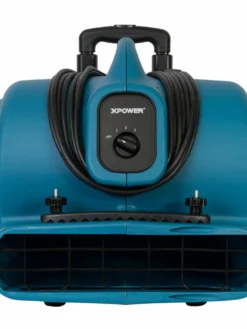 Xpower Canada Xpower P-630HC 1/2 HP Air Mover W/ Telescopic Handle & Wheels & Carpet Clamp